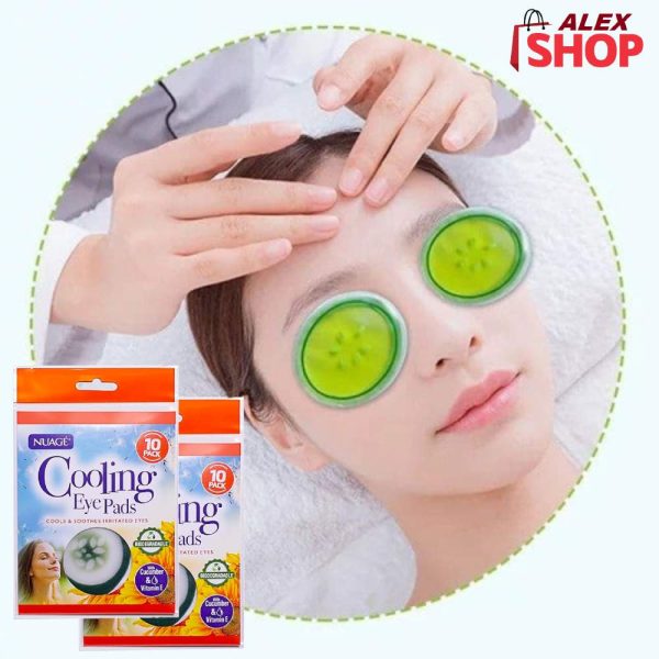 Maska sa oči od krastavca i E vitamina za umirujuću hidrataciju