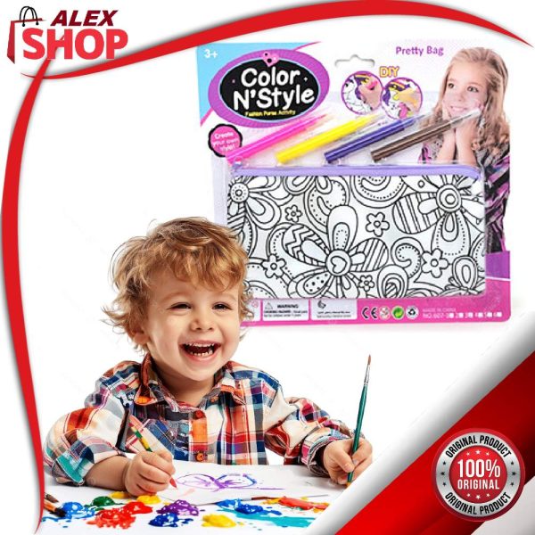 Pernica bojanka - set torbicu za crtanje i bojenje