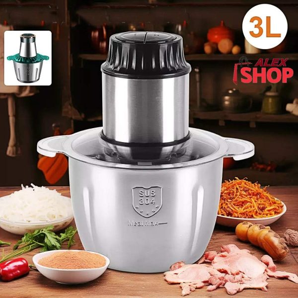 Električni secko blender za povrće i meso 3L