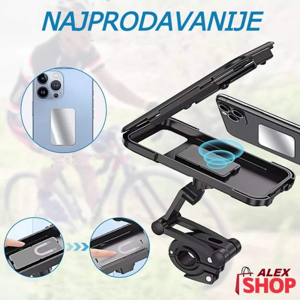 Vodootporni drzač za telefon za bicikl motore i kolica