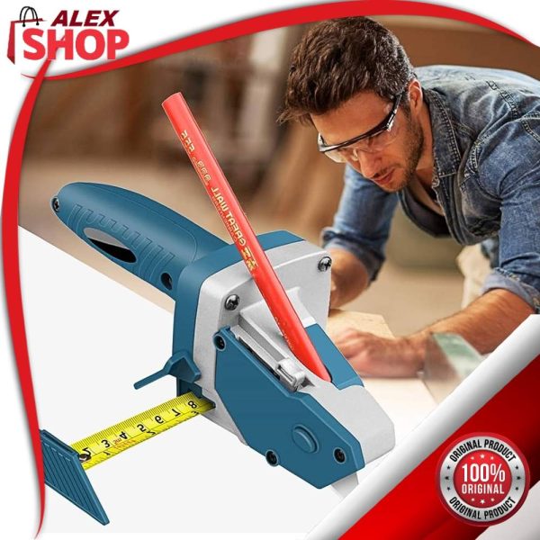 Alat sa mernom trakom za sečenje gipsanih ploča tepiha pločica