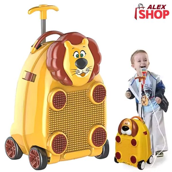 Lav dečiji kofer bluethoot zvučnik mikrofon