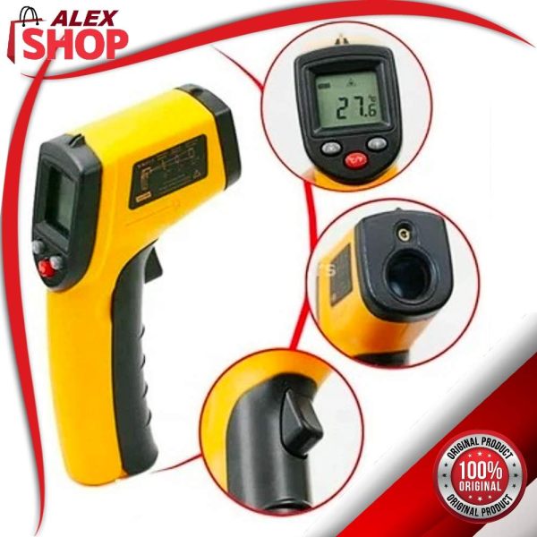 Daljinski infracrveni termometar za električare i automehaničare