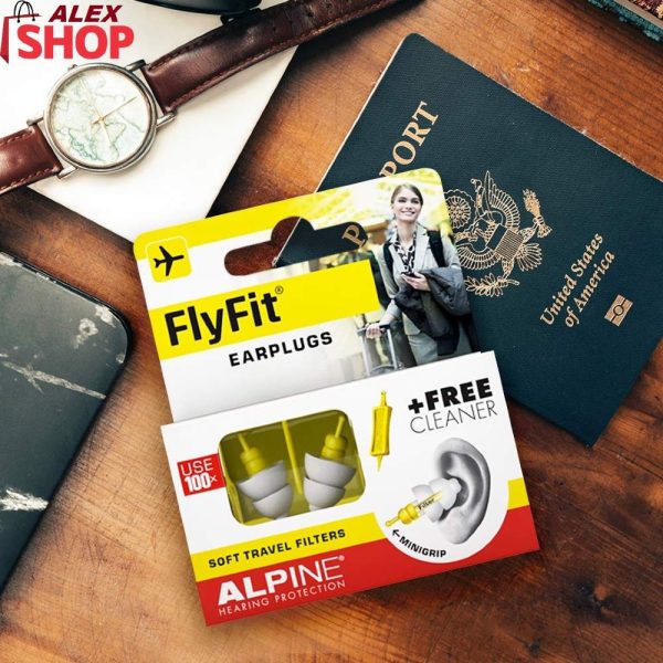 Alpine FlyFit - Čepići za uši protiv pritiska i bolova tokom letenja