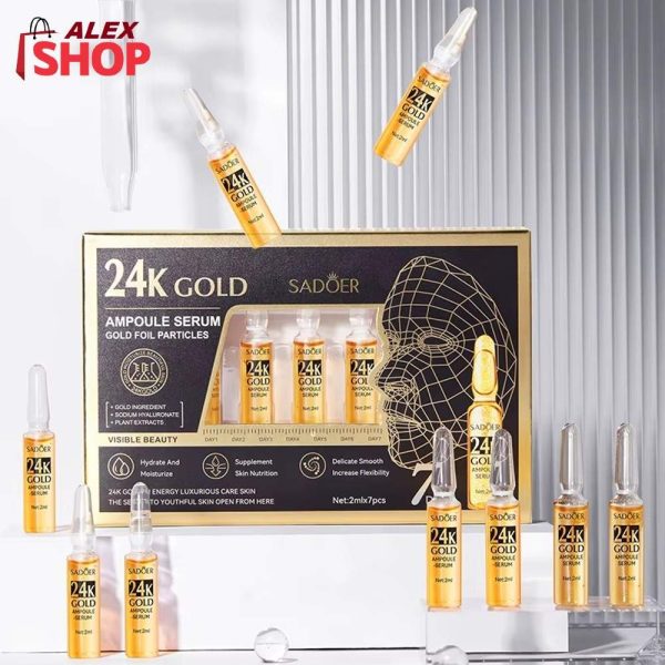 Serum od 24-karatnog zlata za zatezanje lica