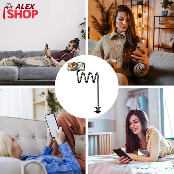 Fleksibilni držač za mobilni telefon i tablet sa zakačkom