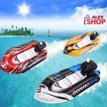 Gliser na naduvavanje sa motorom i pumpom za bazen i more