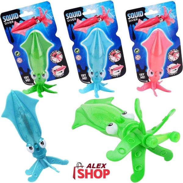 Lignja koja sama roni igračka za bazen i more