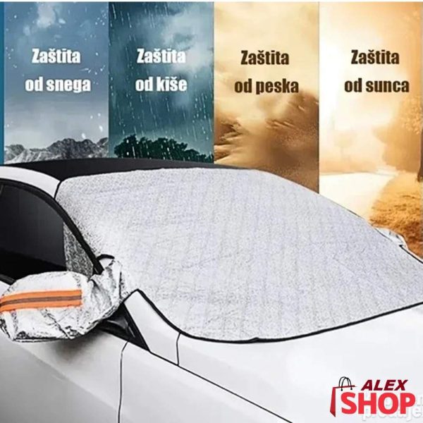 reflektujući aluminijumski sloj zaštitne prostirke za šoferšajbnu