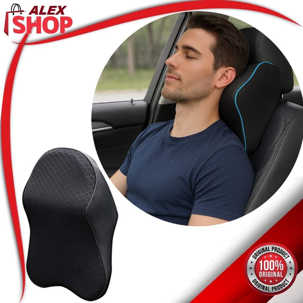 Ergonomski jastuk za auto sedište jastuk za auto sedište od memorijske pene u crnoj boji