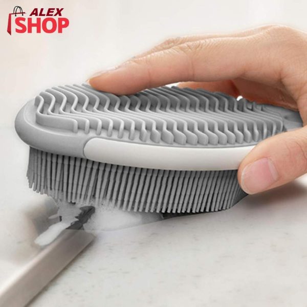 Silikonska četka za čišćenje ivica i uskih površina – temeljno uklanja prljavštinu