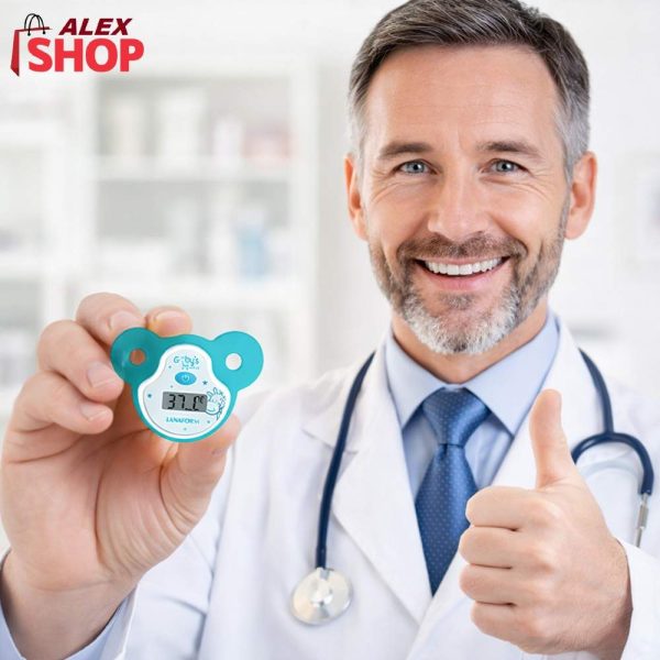 Doktor preporučuje digitalnu cuclu za merenje temperature bebe