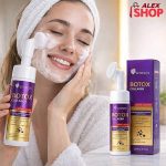 Pena za čišćenje lica sa kolagenom i četkicom za masažu kože