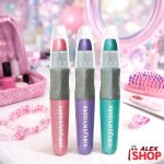 marker za bojenje kose u tri boje – roze ljubičasta i zelena