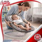 mama i beba u baby ljuljalici udobna električna ljuljalica za bebe