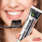 Crna pasta za zube sa aktivnim ugljem za prirodno izbeljivanje zuba