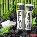 Prirodna pasta za zube sa bambusovim ugljem i mentom za izbeljivanje zuba