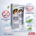 Pasta za zube protiv cigareta i dima za izbeljivanje zuba i svež dah