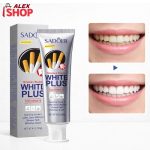 Pasta za izbeljivanje zuba pre i posle uklanjanja fleka od cigareta