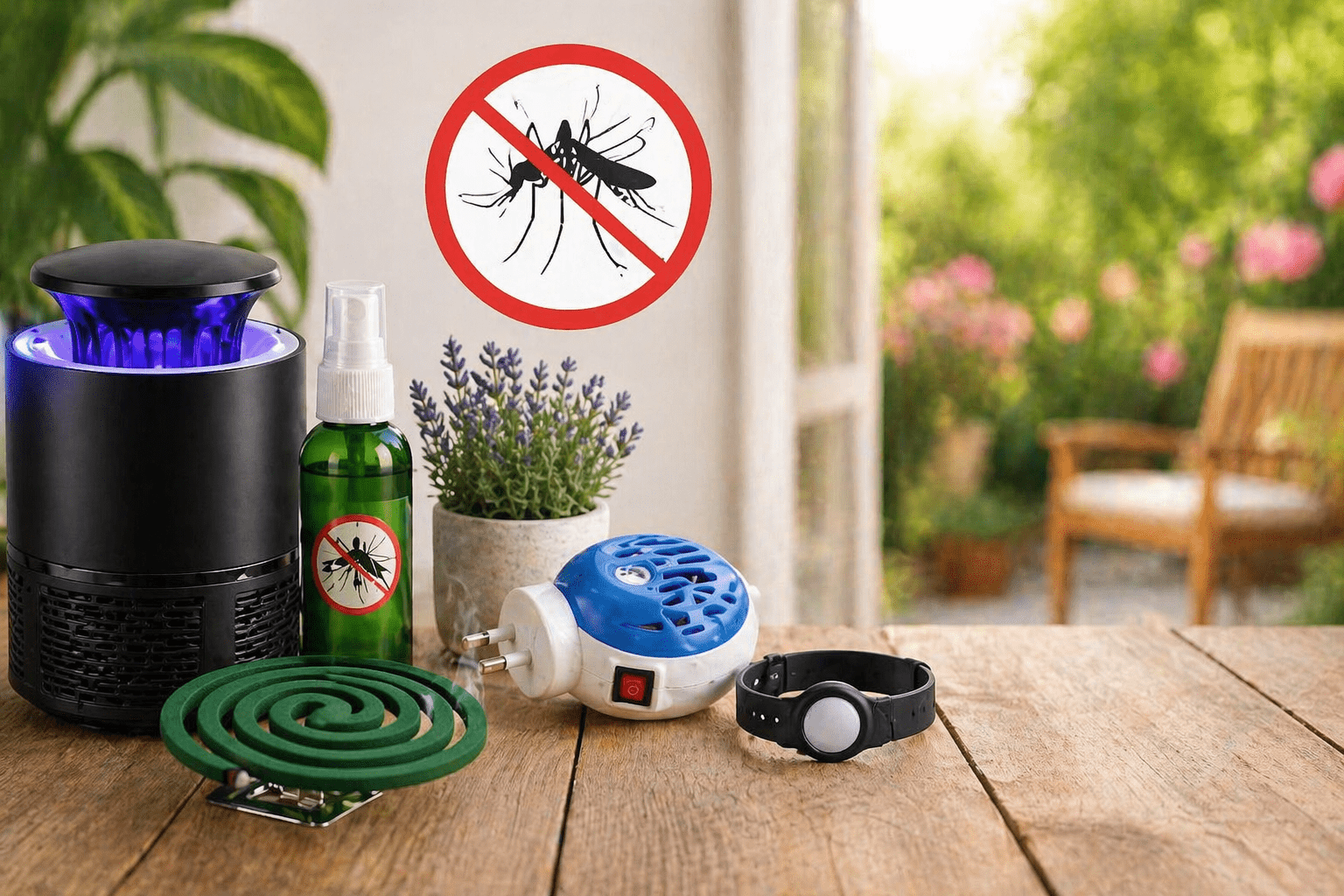 sredstva protiv komaraca – lampa, repelent, spirala i uređaj za zaštitu od komaraca