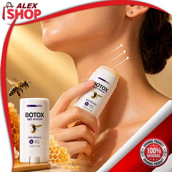 Botox stik sa pčelinjim otrovom za vrat protiv bora u upotrebi