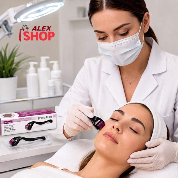 Profesionalni tretman derma rollerom u kozmetičkom salonu