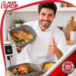 Silikonska četvrtasta tepsija za Air Fryer za pripremu različitih jela